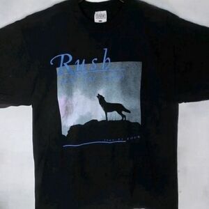 Vintage! RUSH Test For Echo 1996-97 tour concert t-shirt "NICE MAN" band tee T4E